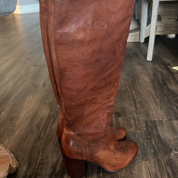 Tan Frye boots - Picture 3 of 5